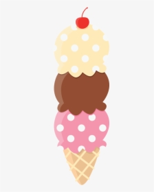 Pastel Ice Cream Cone Clip Art, HD Png Download, Transparent PNG