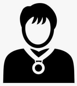 Person With Medal Necklace - Icon, HD Png Download, Transparent PNG