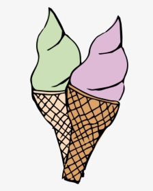 Ice Cream Cones Transprent - Imagenes De Helado En Png, Transparent Png, Transparent PNG