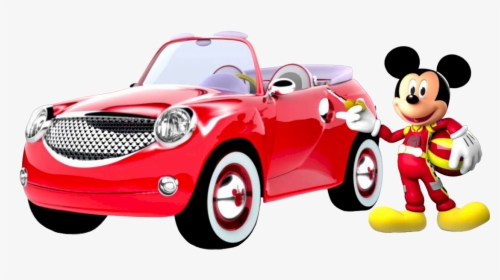 Mickey Mouse Car Daisy Duck Minnie Mouse 1932 Ford - Mickey And The Roadster Racers Toon Car, HD Png Download, Transparent PNG