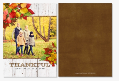 Simply Thankful Card - Family Autumn Tour, HD Png Download, Transparent PNG