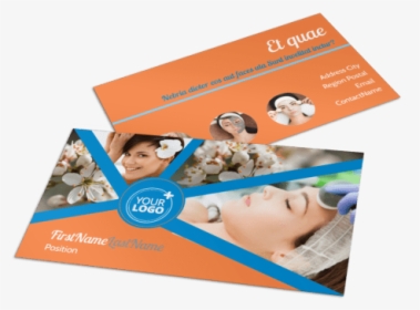 Skin Care Business Card Template Preview - Flyer, HD Png Download, Transparent PNG