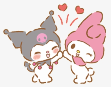 My Melody And Kuromi Stickers, HD Png Download, Transparent PNG