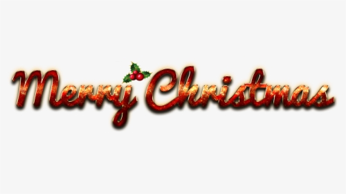 Merry Christmas Letter Png Free Download - Illustration, Transparent Png, Transparent PNG
