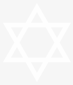 Black And White Jewish Star, HD Png Download, Transparent PNG