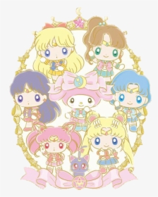#sailormoon #mymelody #crossover #cartoon #comic #cute - Sailor Moon Melody, HD Png Download, Transparent PNG