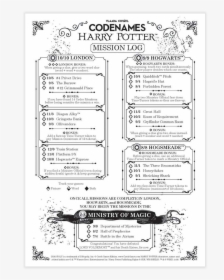 Cool Harry Potter Code Names, HD Png Download, Transparent PNG