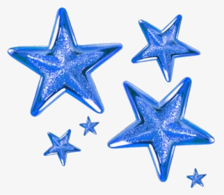 #blue #star #stars - Blue Stars Transparent Background, HD Png Download, Transparent PNG