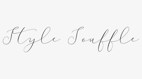 Style Souffle - Calligraphy, HD Png Download, Transparent PNG