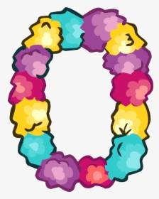 Club Penguin Lei Clipart , Png Download - Club Penguin Island Lei, Transparent Png, Transparent PNG