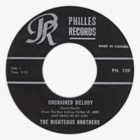 Unchained Melody By Righteous Brothers Canadian Vinyl - Ella Fitzgerald I M Gonna Wash That Man Right Outa, HD Png Download, Transparent PNG