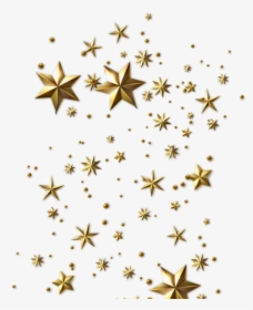 #star #stars #gold #christmas - Motif, HD Png Download, Transparent PNG