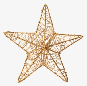 Gold Christmas Star Png, Transparent Png, Transparent PNG