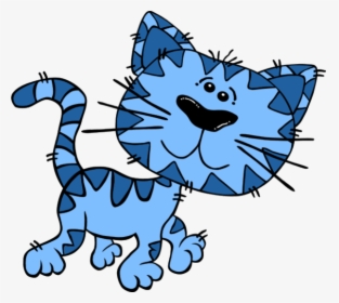 Cat Walking Cartoon - Cat Cartoon Transparent Background, HD Png Download, Transparent PNG