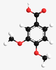 Vetaric Acid Model 3d - Molecular Graph, HD Png Download, Transparent PNG
