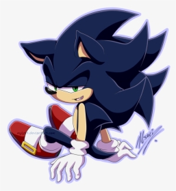 Dark Sonic - Sonic The Hedgehog Dark, HD Png Download, Transparent PNG