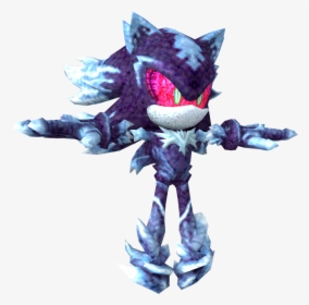 Dark Sonic - Sonic X Super Dark Sonic, HD Png Download - 500x619(#4081040)  - PngFind