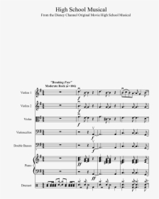 High School Musical , Png Download - High School Musical 1 Score, Transparent Png, Transparent PNG