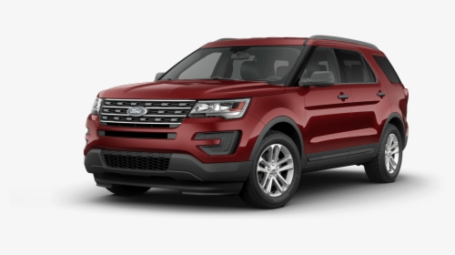 Ruby Red - 2017 Ford Explorer Gray, HD Png Download, Transparent PNG