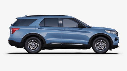 Blue - 2020 Ford Explorer Side, HD Png Download, Transparent PNG