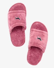 Slippers Pinkslippers Pinkshoes Pink Freetoedit - Victoria Secret Pink Cozy Slippers, HD Png Download, Transparent PNG