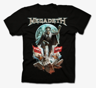 Megadeth Club Shirt - Megadeth Cyber Army 2017, HD Png Download, Transparent PNG