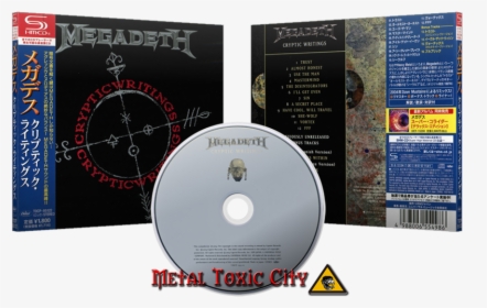 Cryptic Writings Megadeth Shm Cd, HD Png Download, Transparent PNG