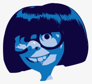 Face Trace Edna - Cartoon, HD Png Download, Transparent PNG