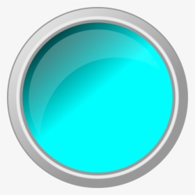 Push Button Light Blue Svg Clip Arts - Push Buttons Clipart, HD Png Download, Transparent PNG