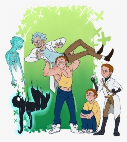 Rick And Morty Morty Fanart, HD Png Download, Transparent PNG