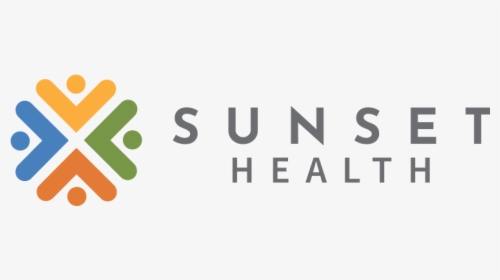 Sunset Health Logo Hrz - Graphic Design, HD Png Download, Transparent PNG