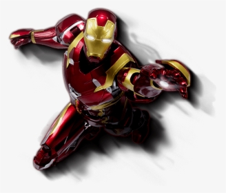 Marvel Bandai S - Shf Iron Man Mark 46, HD Png Download, Transparent PNG