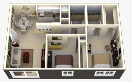 2 Room Set Home Design, HD Png Download, Transparent PNG
