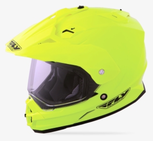 Fly Racing Helmet Trekker / Street & Mx Helmet -yellow - Fly Casco Verde, HD Png Download, Transparent PNG