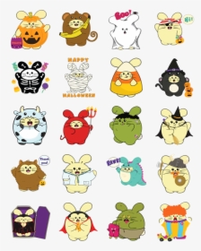 Fat Rabbit Farm Stickers Halloween, HD Png Download, Transparent PNG
