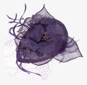 Transparent Fascinator Hat Purple, HD Png Download, Transparent PNG