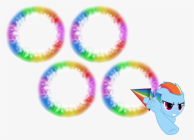 Rainbow Dash Sonic Rainboom, HD Png Download, Transparent PNG