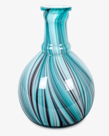 Large Sahara Poseidon Hookah Vase Teal - Vase, HD Png Download, Transparent PNG