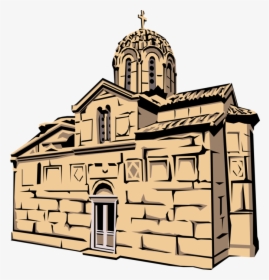 Vector Illustration Of Greek Christian Orthodox Church - Greek Church Png, Transparent Png, Transparent PNG