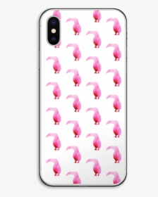 Pink Tropical Birds Skin Iphone X - Greater Flamingo, HD Png Download, Transparent PNG