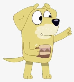 Bluey Wiki - Lucky's Dad Bluey, HD Png Download, Transparent PNG