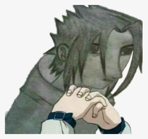 Sasuke Uchiha Anime Naruto Hand Bad Sasuke Drawing Meme Hd Png Download Transparent Png Image Pngitem