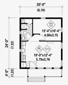 20 * 25 House Plan, HD Png Download, Transparent PNG
