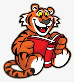 Tiger Reading A Book, HD Png Download, Transparent PNG