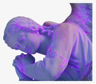 Aesthetic Purple Statue, HD Png Download, Transparent PNG