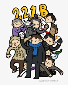 Look I Finally Did Another Sherlock Design [redbubble] - Geothebio Sherlock, HD Png Download, Transparent PNG