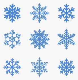 Snowflake Vector Material Png Download - Snowflake Pattern Png, Transparent Png, Transparent PNG