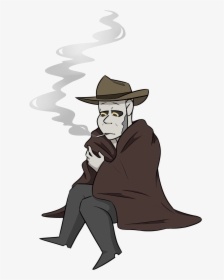I Like To Think He Wraps Himself Up In A Blanket When - Nick Valentine Transparent, HD Png Download, Transparent PNG