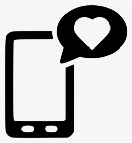 Saint Valentine Mobile Phone - Mensaje De Amor Icono Png, Transparent Png, Transparent PNG