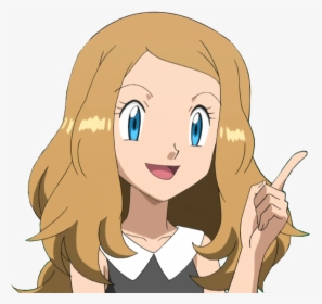 Pokemon Serena Long Hair, HD Png Download, Transparent PNG